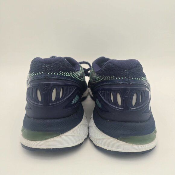 Asics Gel-Nimbus 20 Mens Running Shoes Size 8 Blue & Green - Picture 3 of 9